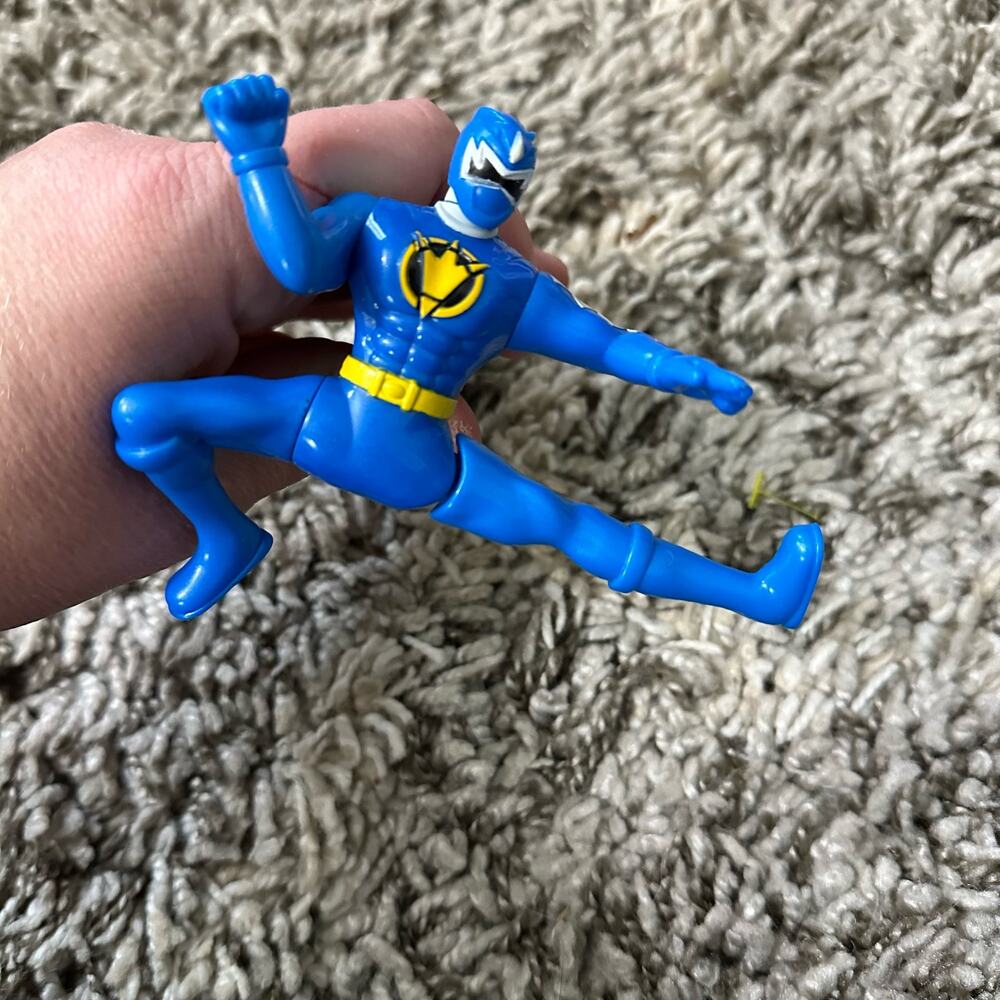 Power Rangers DinoThunder Blue Action Figure McDonald's